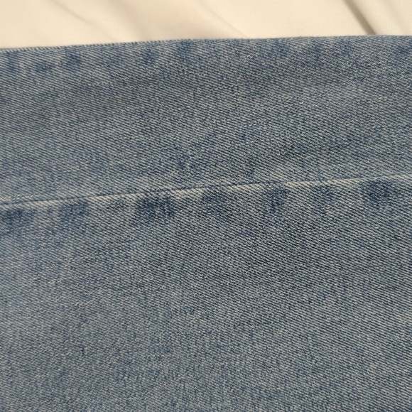 Abercrombie & Fitch The Super Skinny Ankle High Rise Jeans, Color Blue Size 34 - Picture 5 of 15